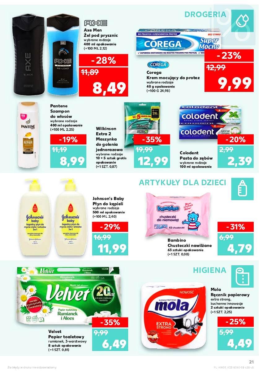 Gazetka promocyjna Kaufland do 07/02/2018 str.21