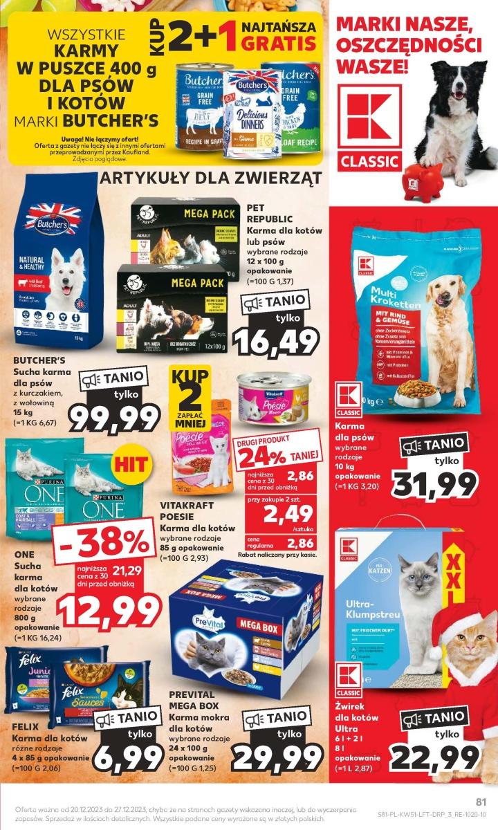 Gazetka promocyjna Kaufland do 27/12/2023 str.81