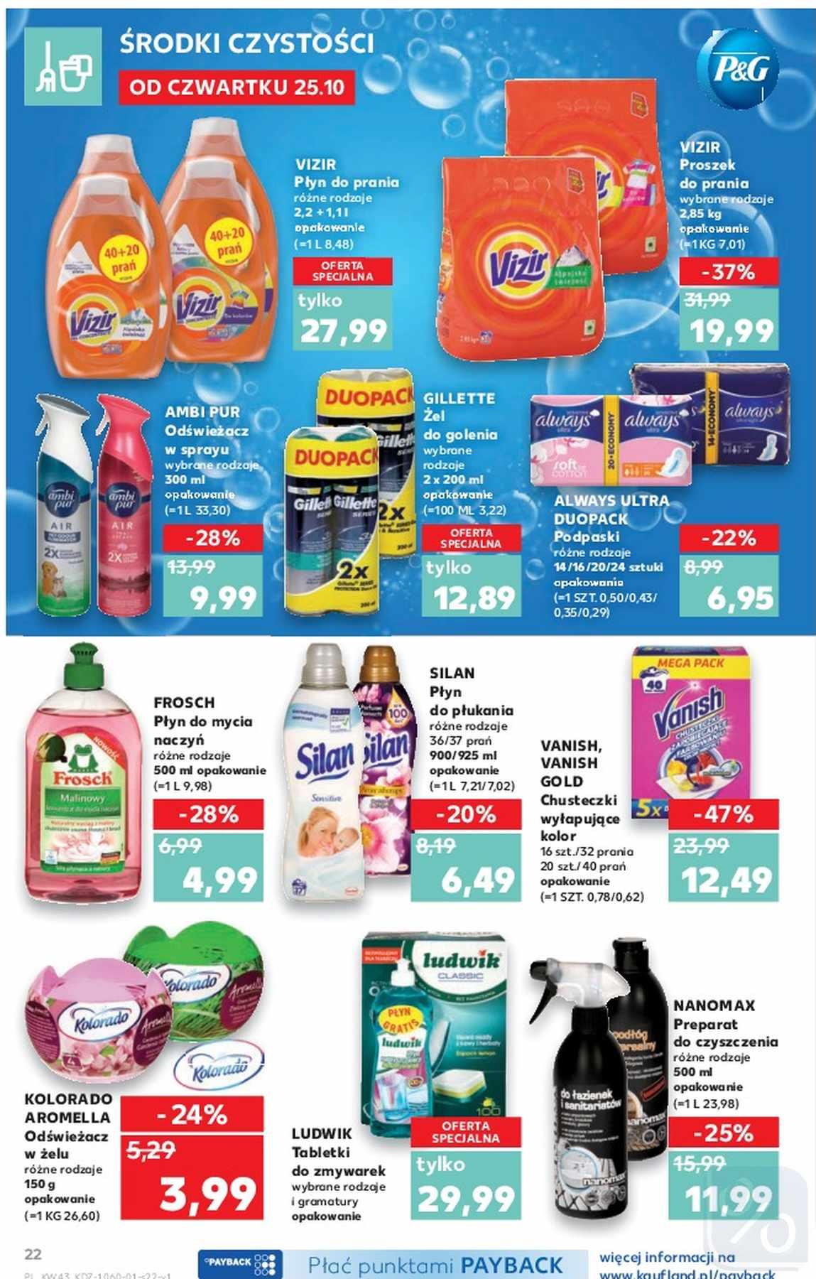 Gazetka promocyjna Kaufland do 31/10/2018 str.22