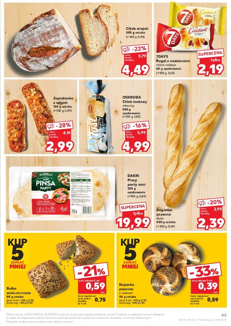 Gazetka promocyjna Kaufland do 22/01/2025 str.45