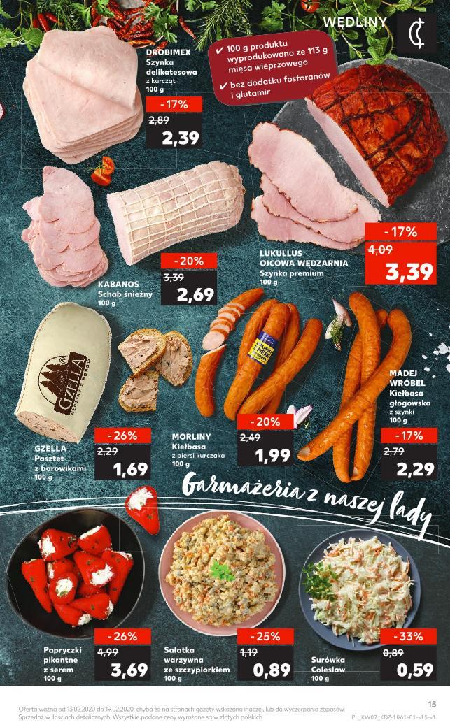 Gazetka promocyjna Kaufland do 19/02/2020 str.15