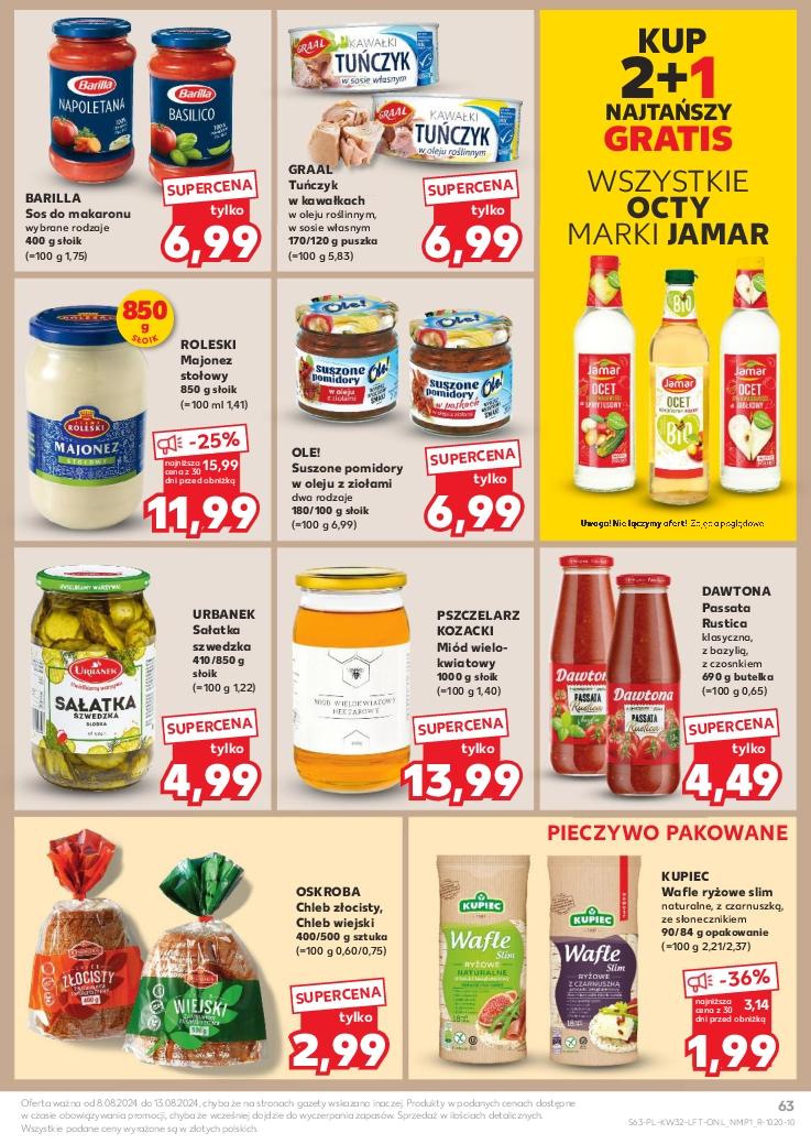 Gazetka promocyjna Kaufland do 13/08/2024 str.63