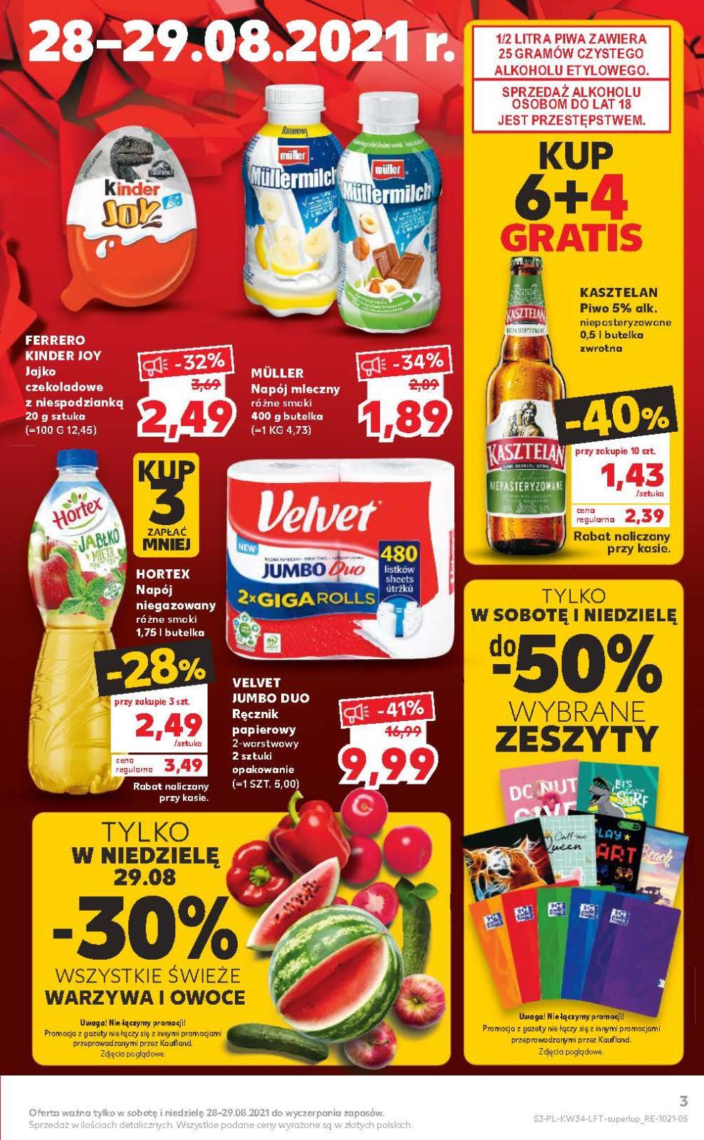 Gazetka promocyjna Kaufland do 01/09/2021 str.3