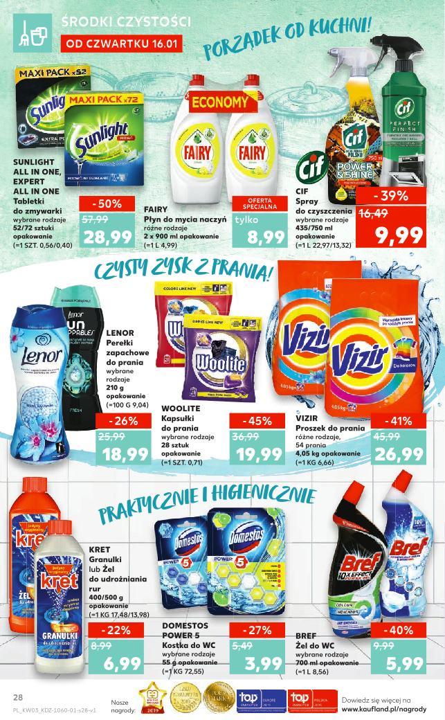 Gazetka promocyjna Kaufland do 22/01/2020 str.28