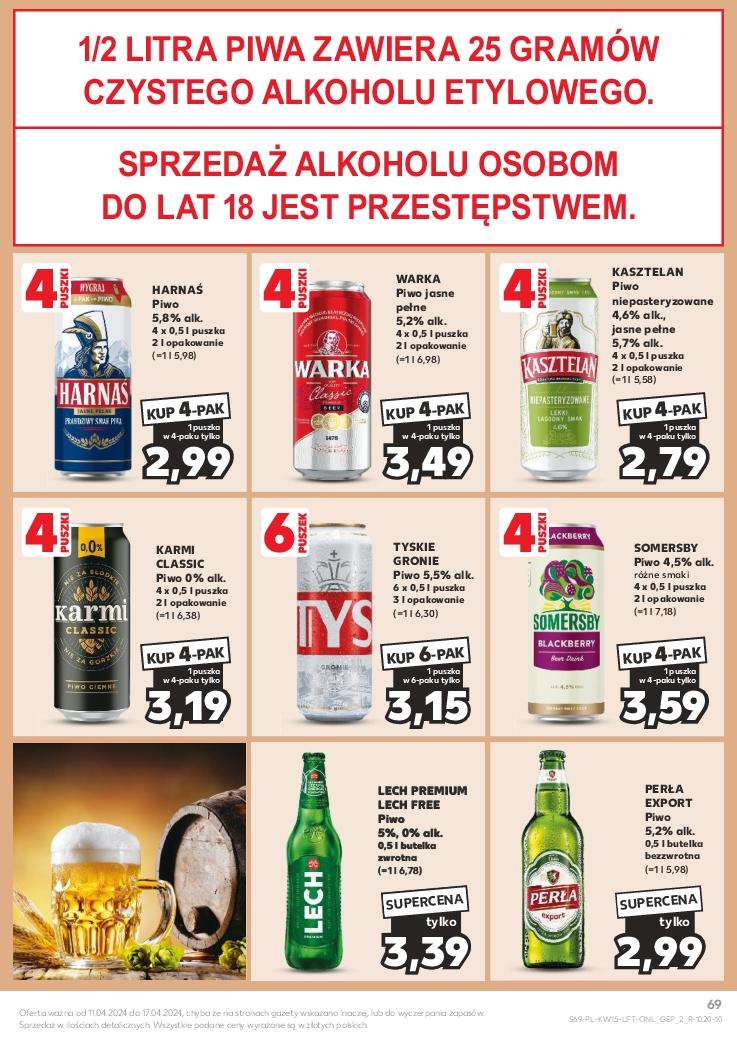 Gazetka promocyjna Kaufland do 17/04/2024 str.69