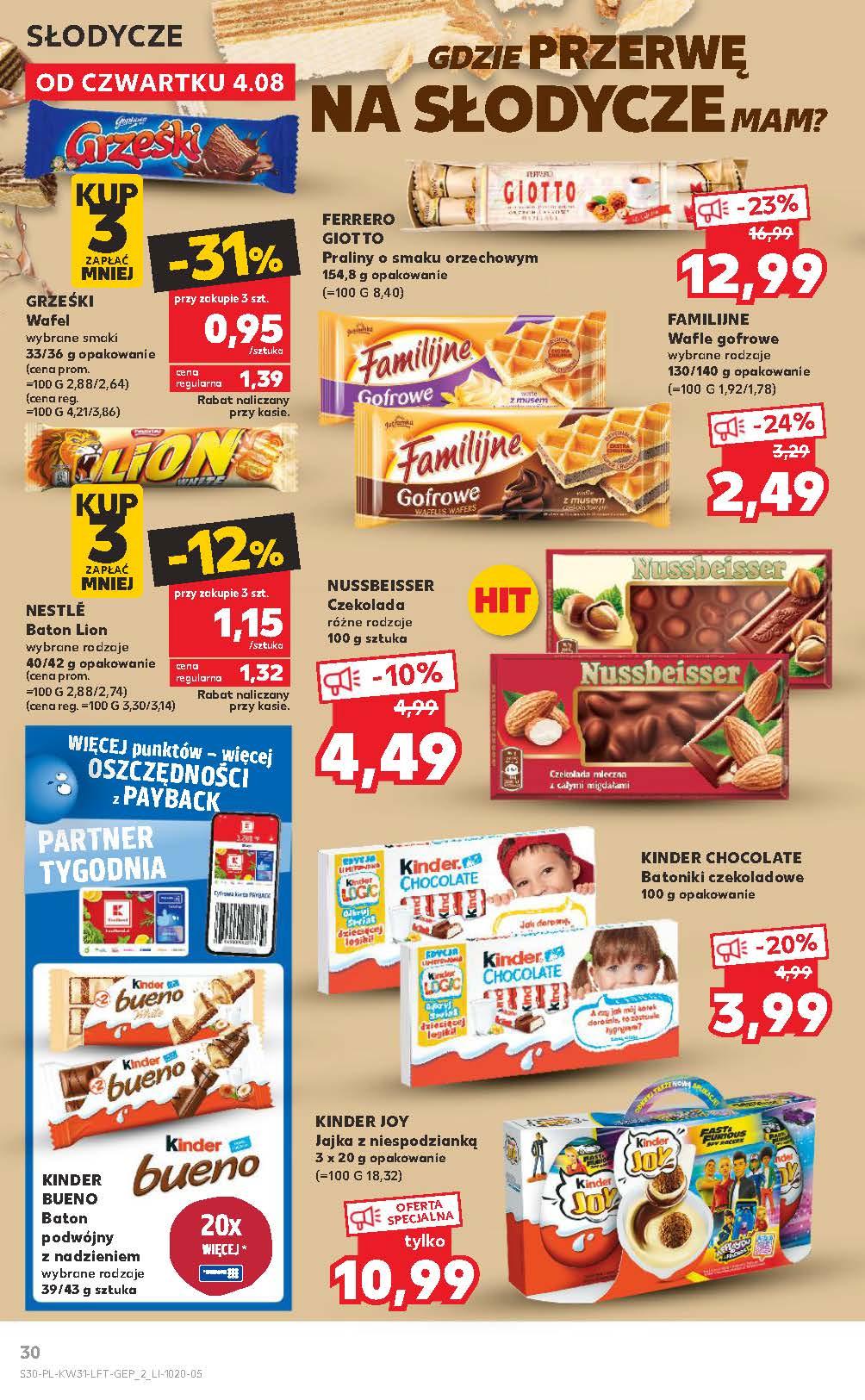 Gazetka promocyjna Kaufland do 10/08/2022 str.30