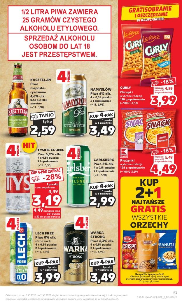 Gazetka promocyjna Kaufland do 11/10/2023 str.57