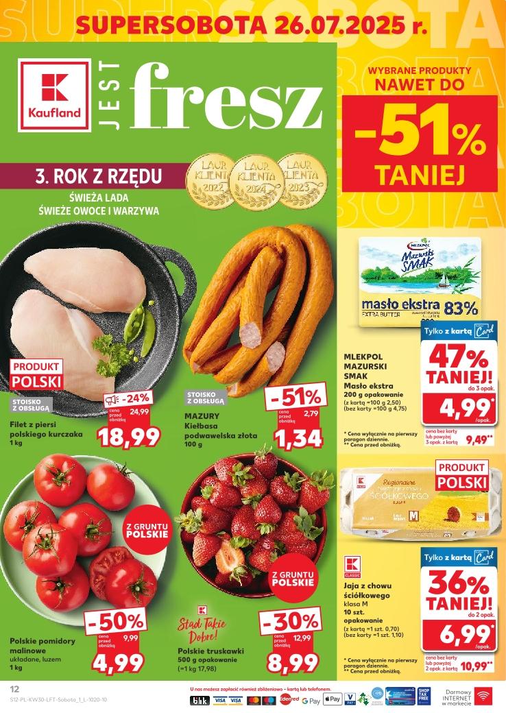 Gazetka promocyjna Kaufland do 30/07/2025 str.12