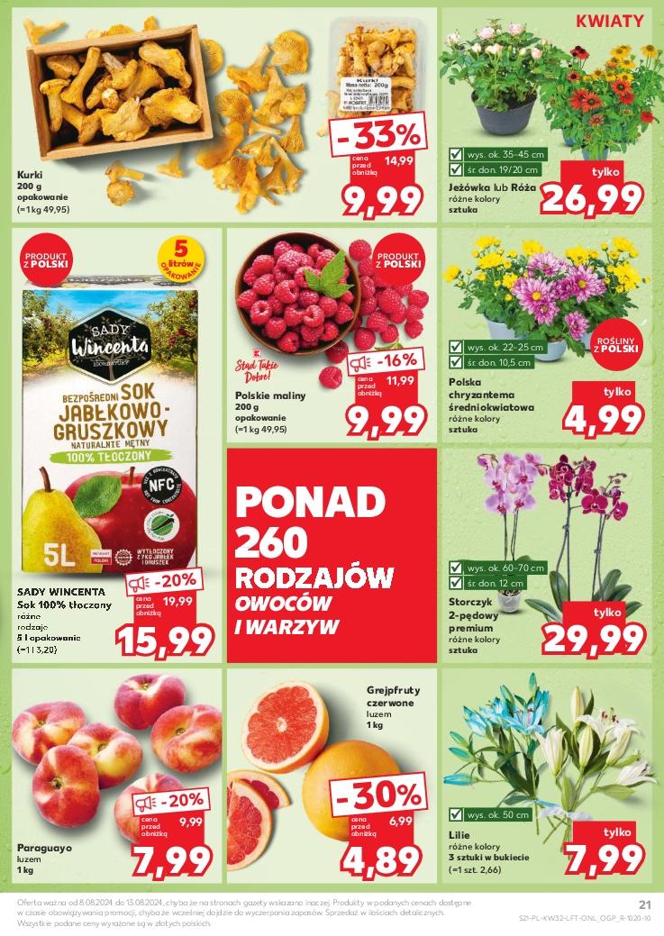 Gazetka promocyjna Kaufland do 13/08/2024 str.21