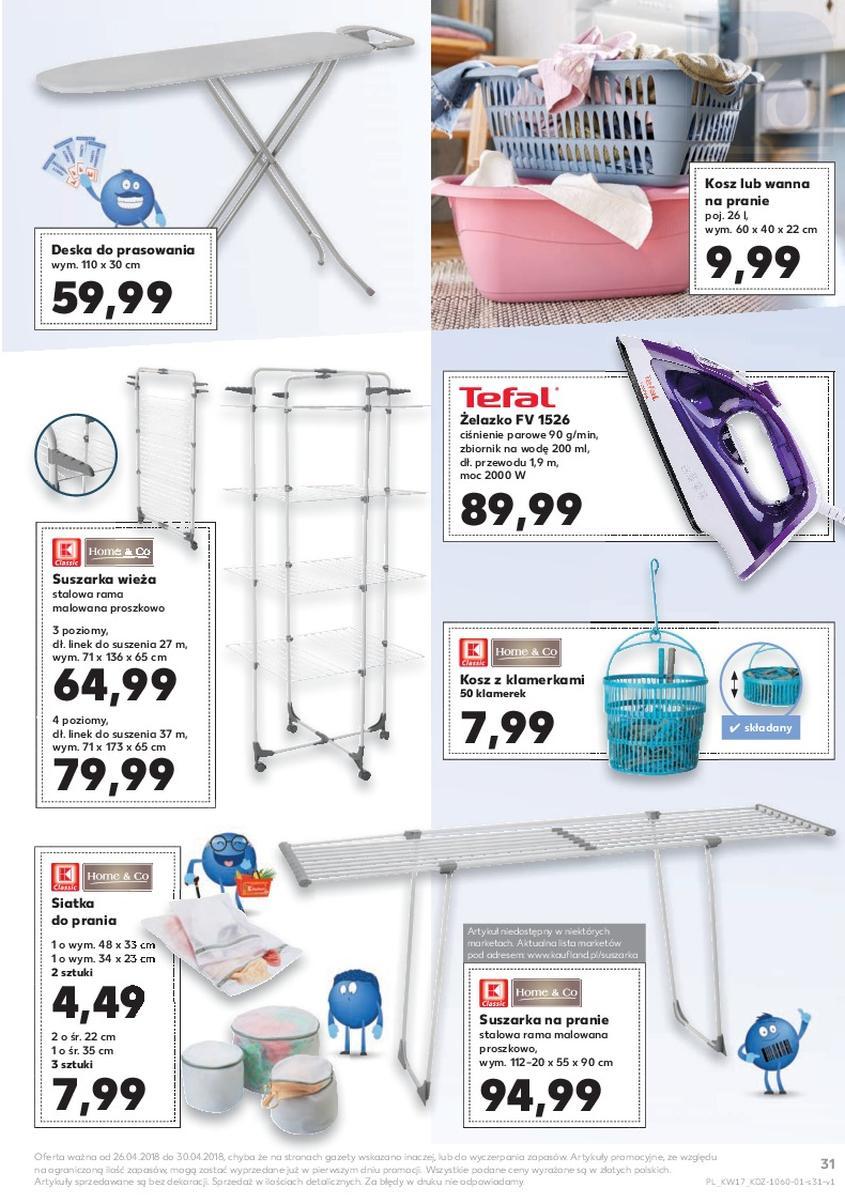 Gazetka promocyjna Kaufland do 02/05/2018 str.31