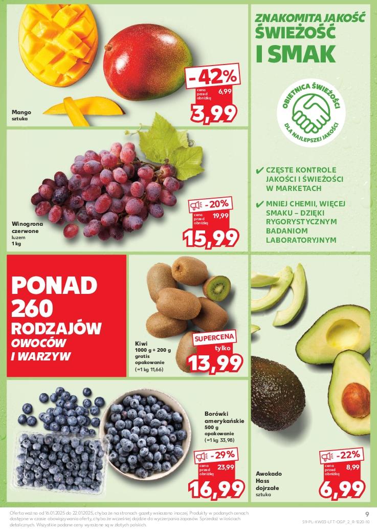 Gazetka promocyjna Kaufland do 22/01/2025 str.9