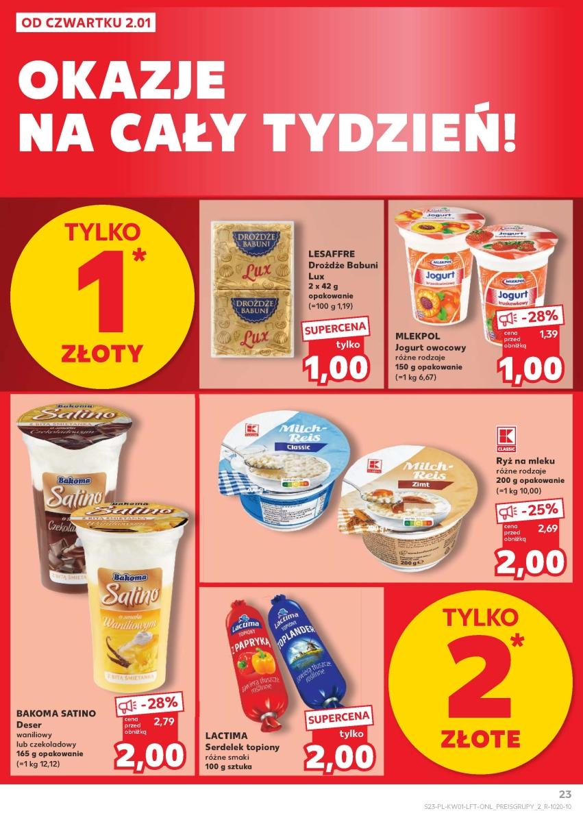 Gazetka promocyjna Kaufland do 08/01/2025 str.23