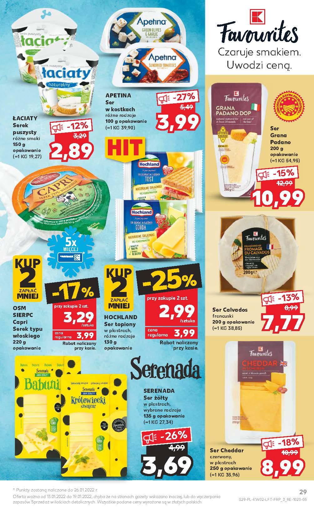 Gazetka promocyjna Kaufland do 19/01/2022 str.29