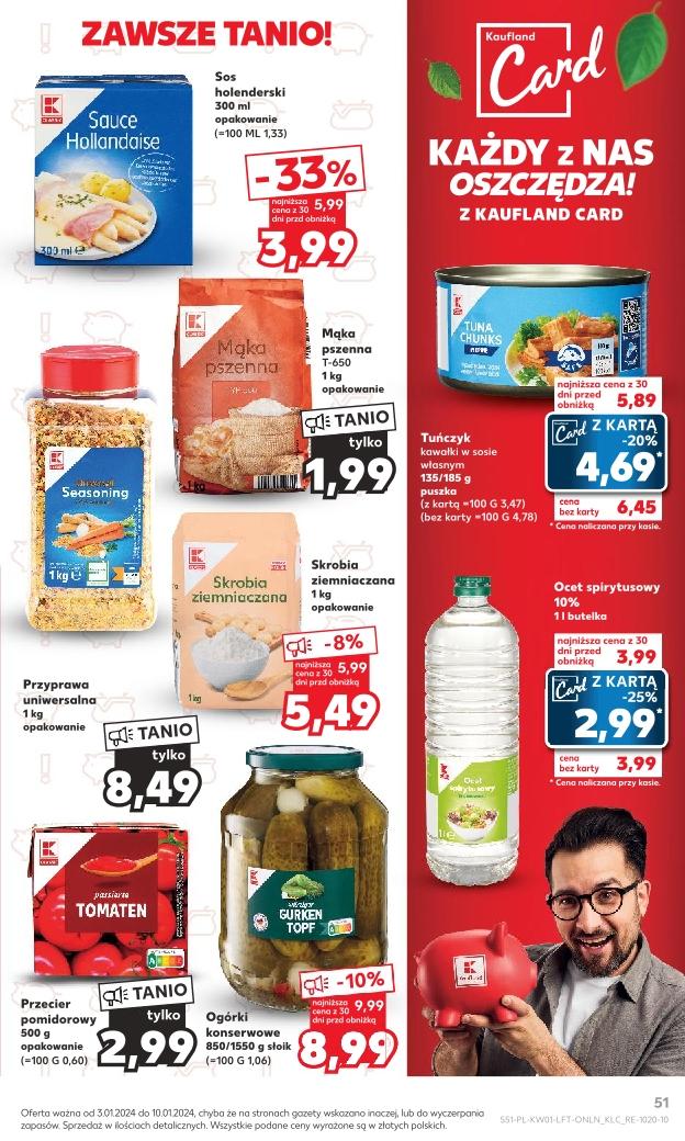 Gazetka promocyjna Kaufland do 10/01/2024 str.51