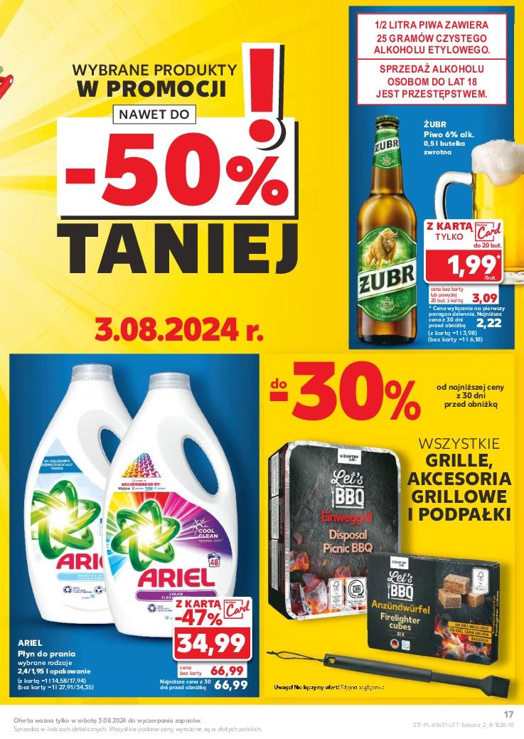 Gazetka promocyjna Kaufland do 07/08/2024 str.17