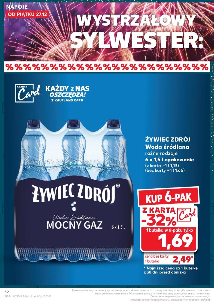 Gazetka promocyjna Kaufland do 31/12/2024 str.32