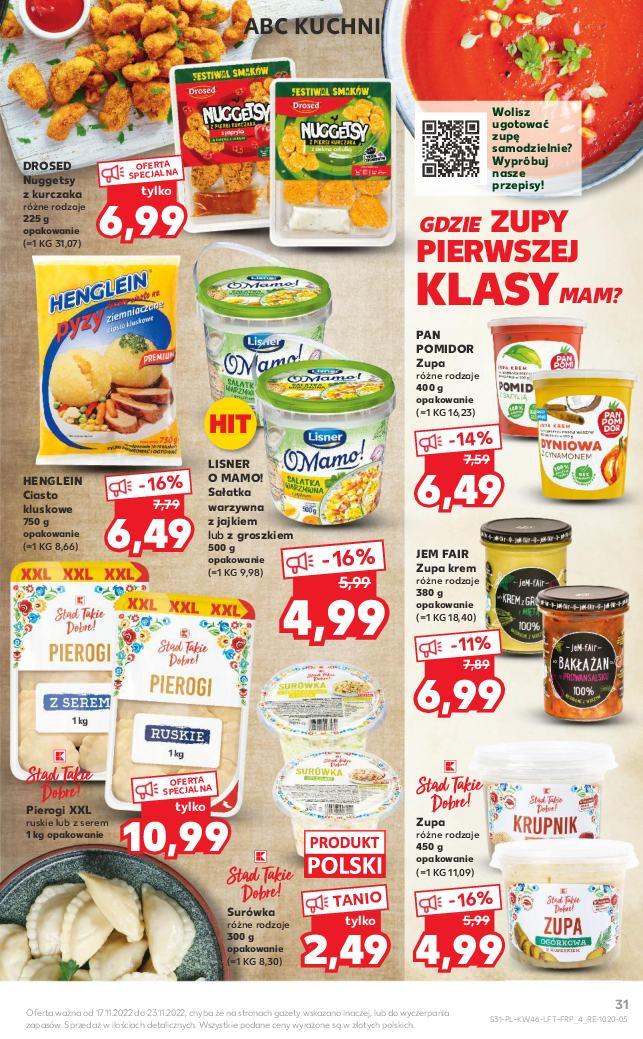 Gazetka promocyjna Kaufland do 23/11/2022 str.31