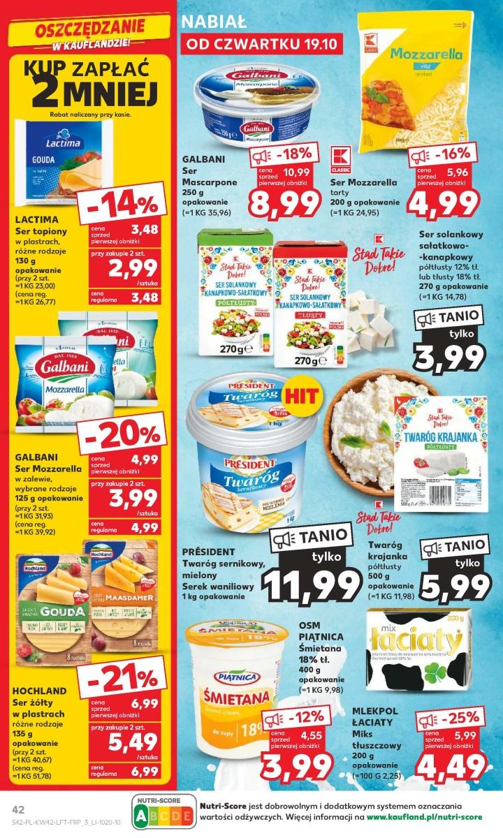 Gazetka promocyjna Kaufland do 25/10/2023 str.42