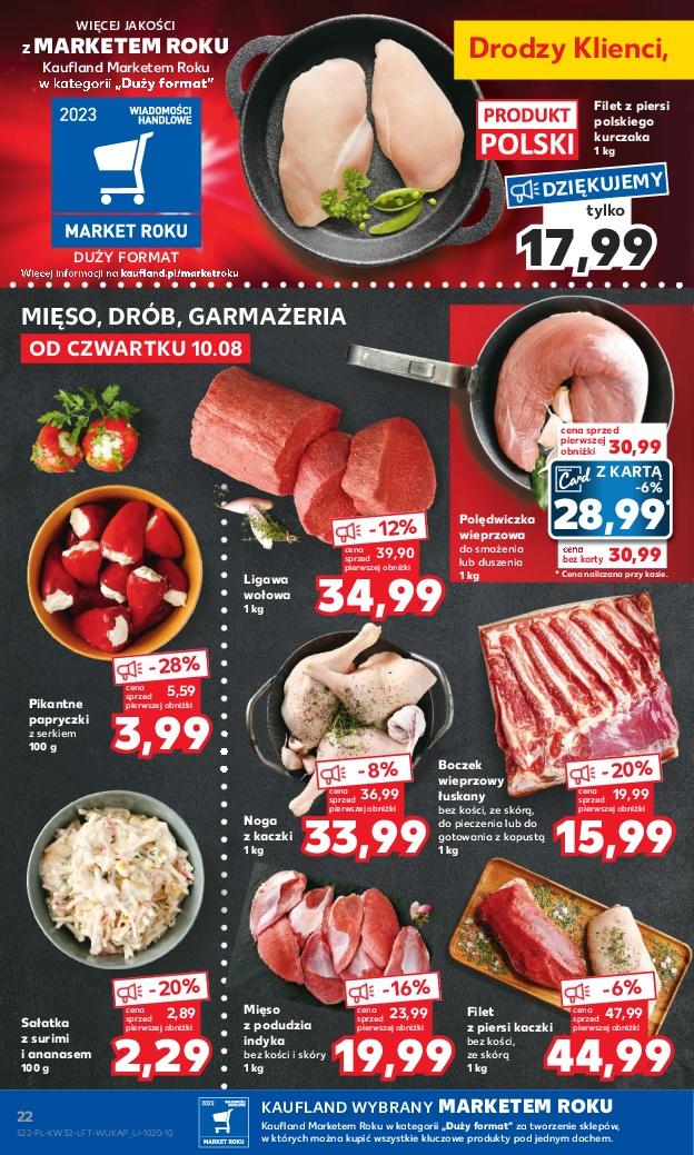 Gazetka promocyjna Kaufland do 16/08/2023 str.22