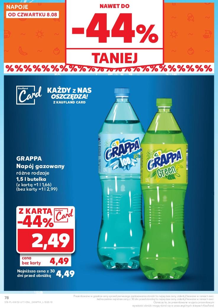 Gazetka promocyjna Kaufland do 13/08/2024 str.78