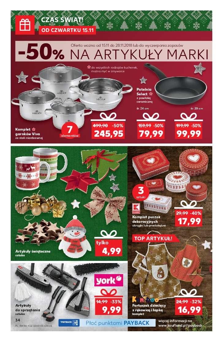 Gazetka promocyjna Kaufland do 21/11/2018 str.34