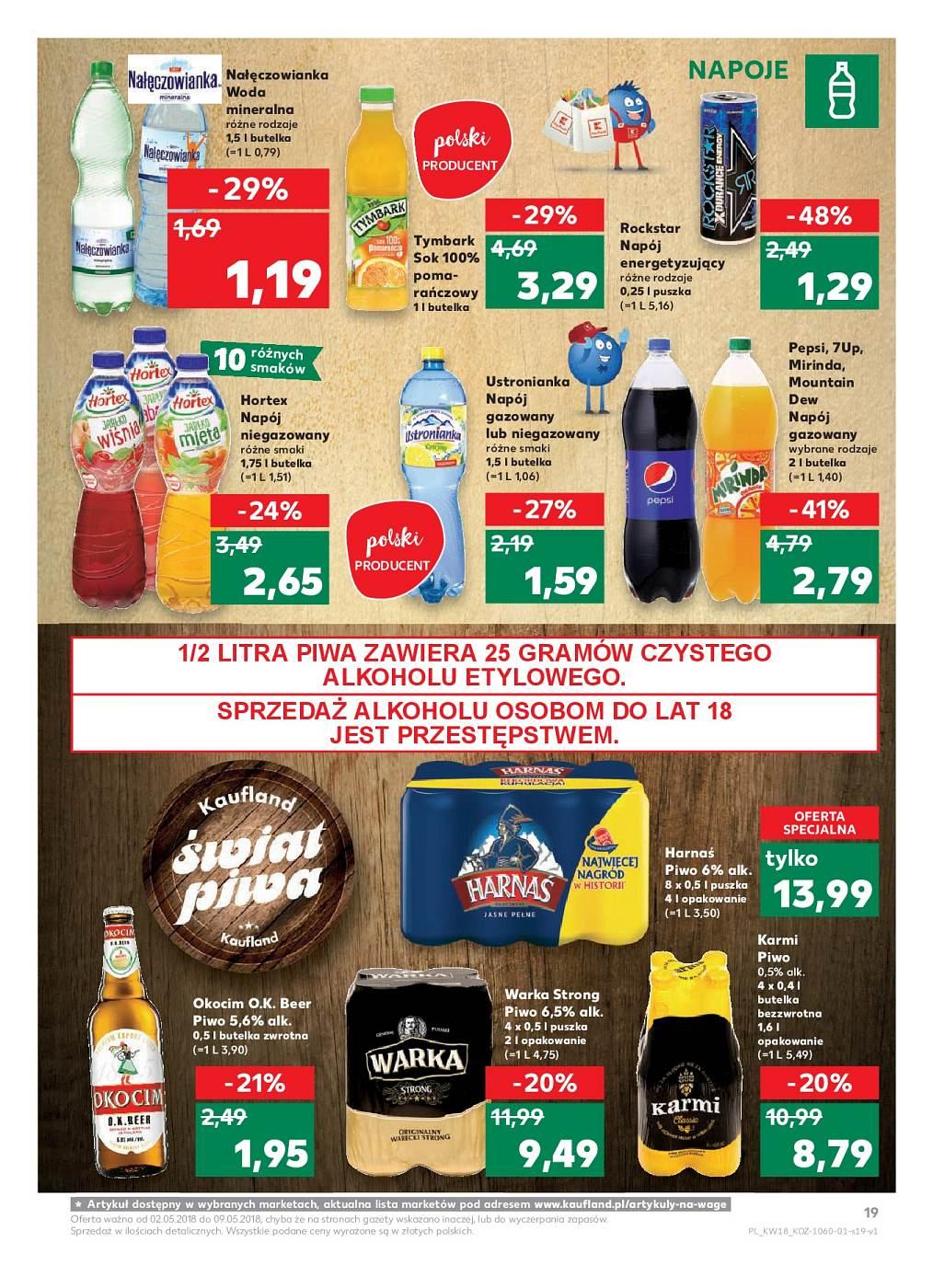 Gazetka promocyjna Kaufland do 09/05/2018 str.19