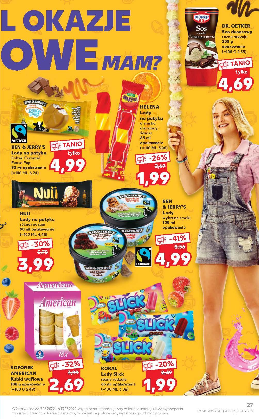 Gazetka promocyjna Kaufland do 13/07/2022 str.27