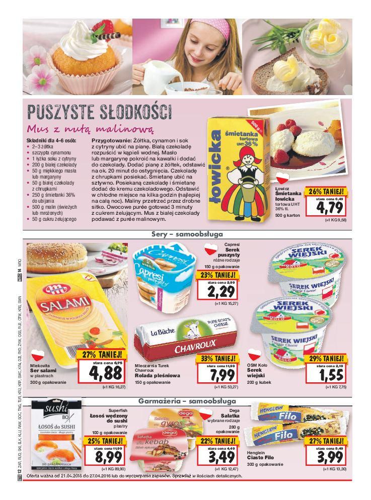 Gazetka promocyjna Kaufland do 27/04/2016 str.14