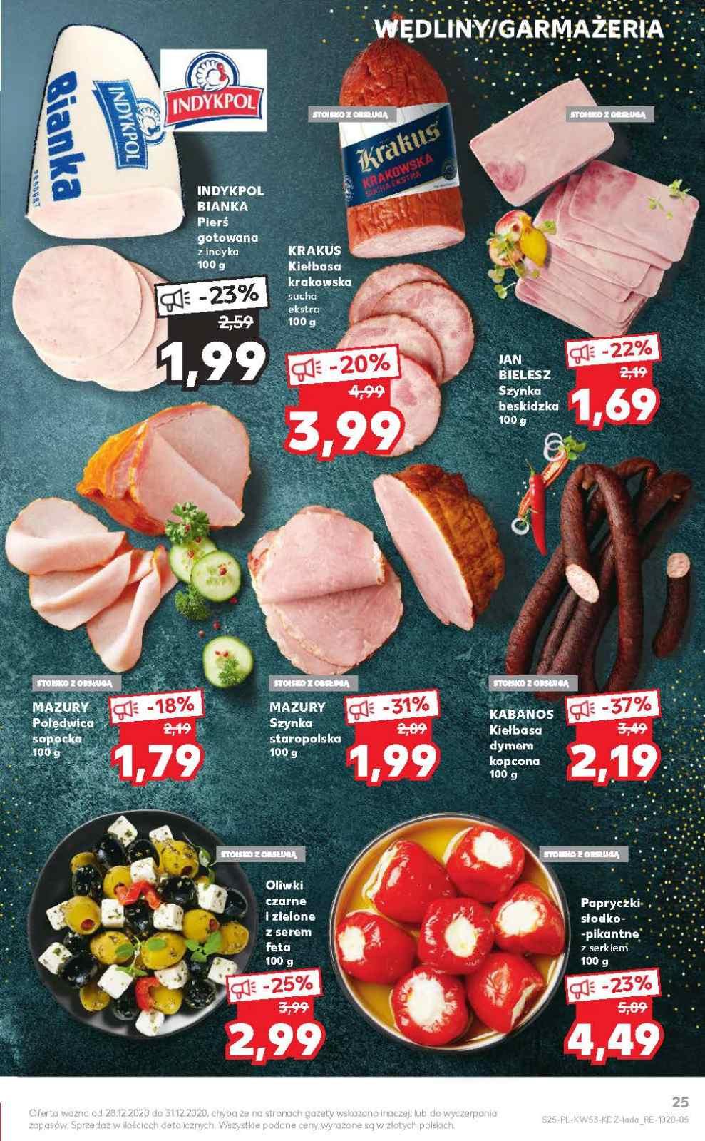 Gazetka promocyjna Kaufland do 05/01/2021 str.25