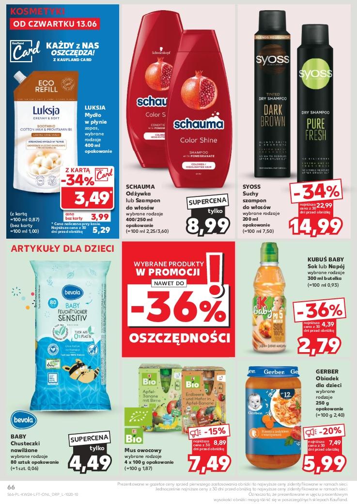 Gazetka promocyjna Kaufland do 19/06/2024 str.66