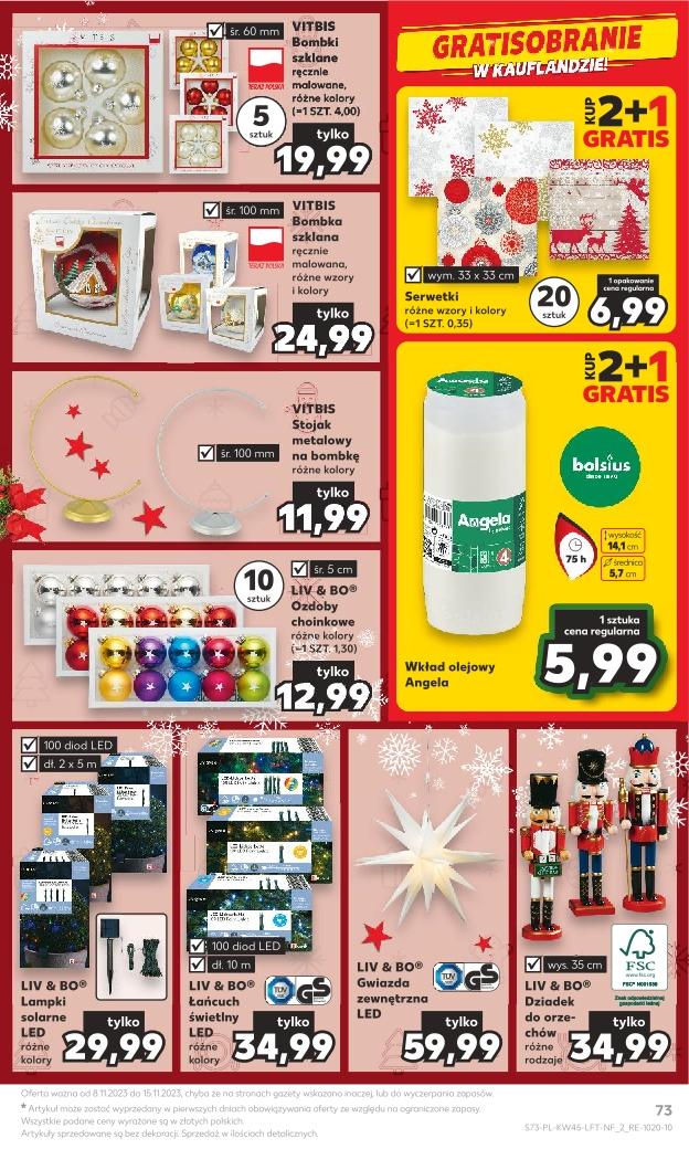 Gazetka promocyjna Kaufland do 15/11/2023 str.73