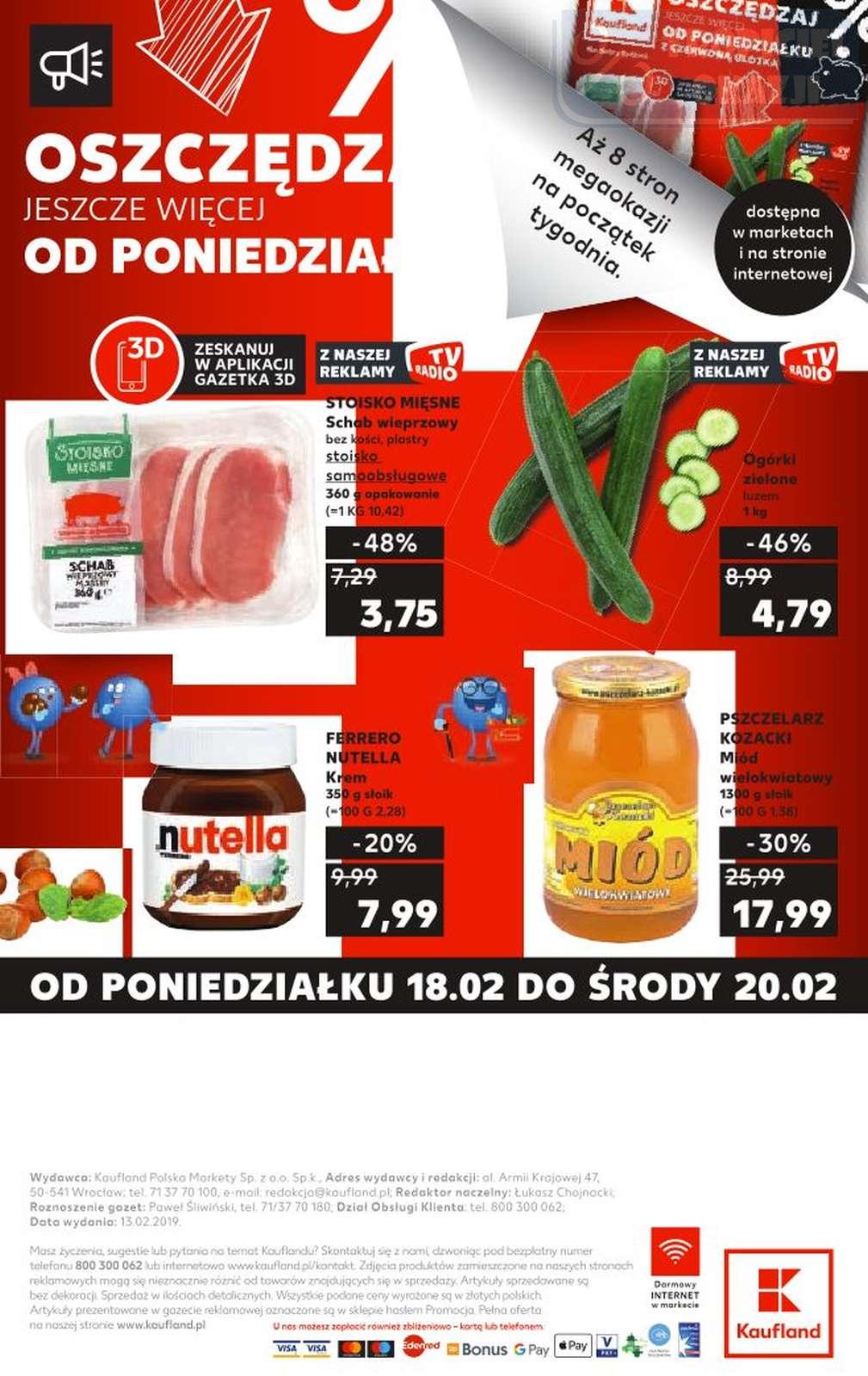 Gazetka promocyjna Kaufland do 20/02/2019 str.40