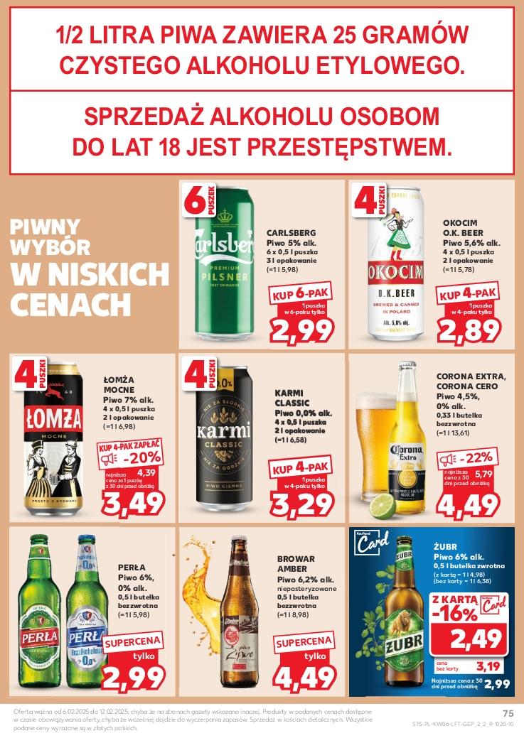 Gazetka promocyjna Kaufland do 12/02/2025 str.75