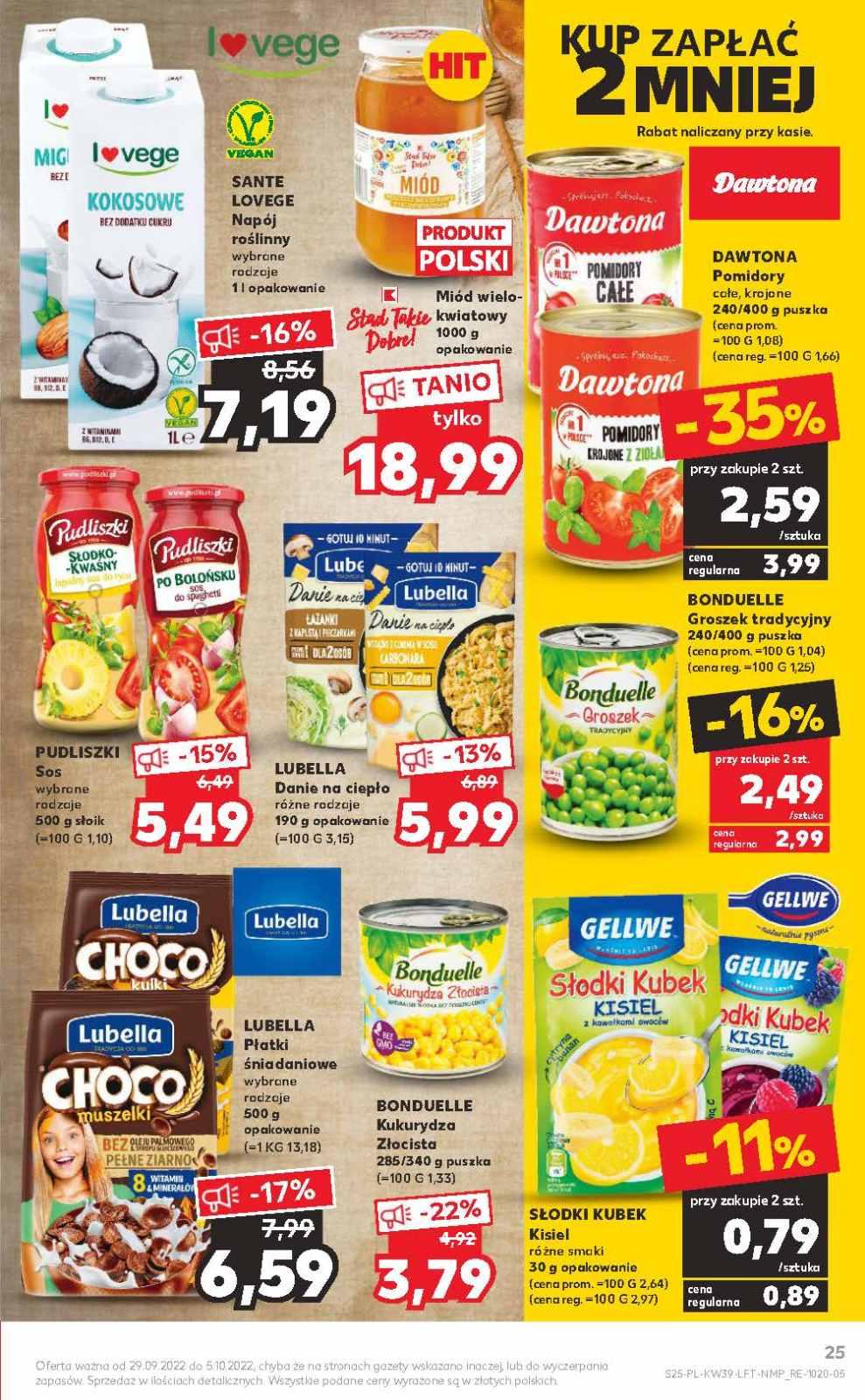 Gazetka promocyjna Kaufland do 05/10/2022 str.25