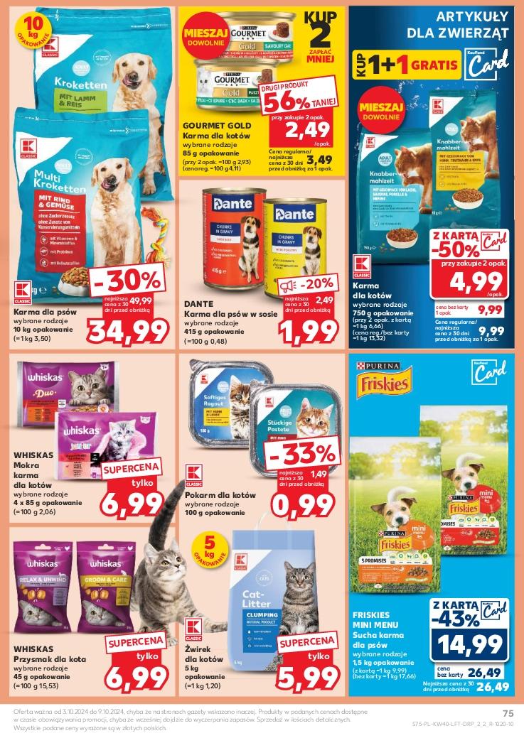 Gazetka promocyjna Kaufland do 09/10/2024 str.75