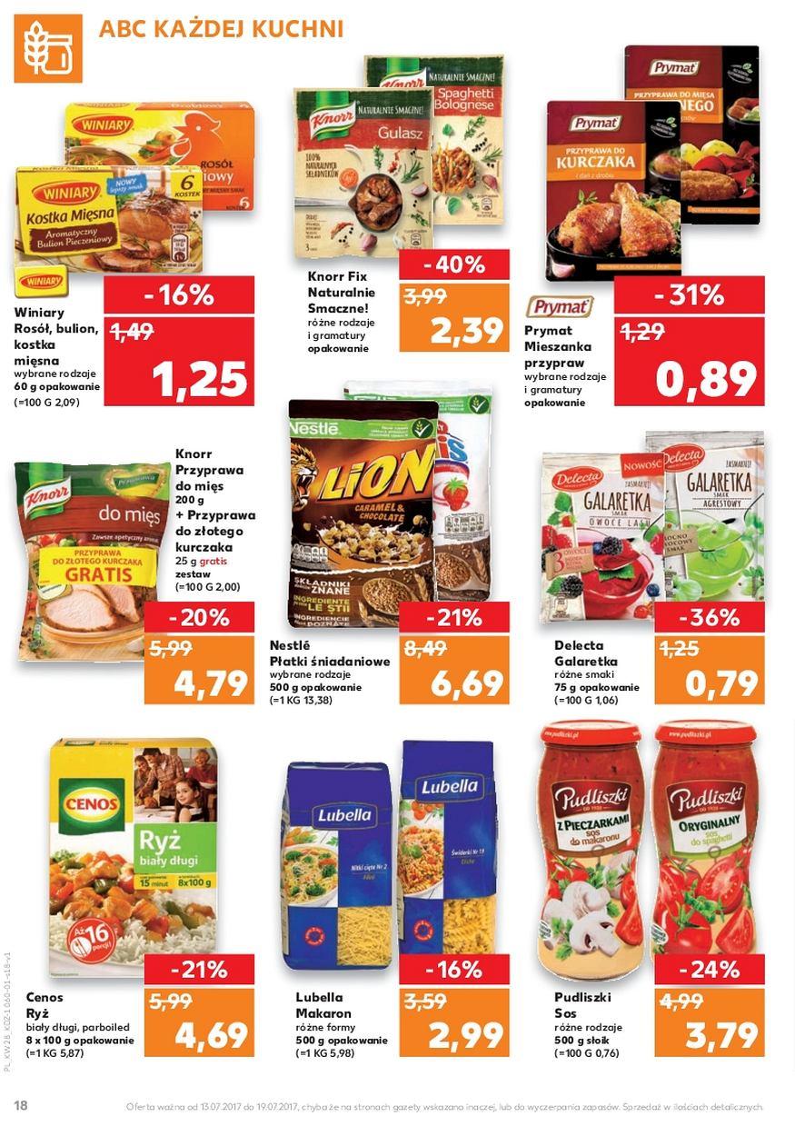 Gazetka promocyjna Kaufland do 19/07/2017 str.18