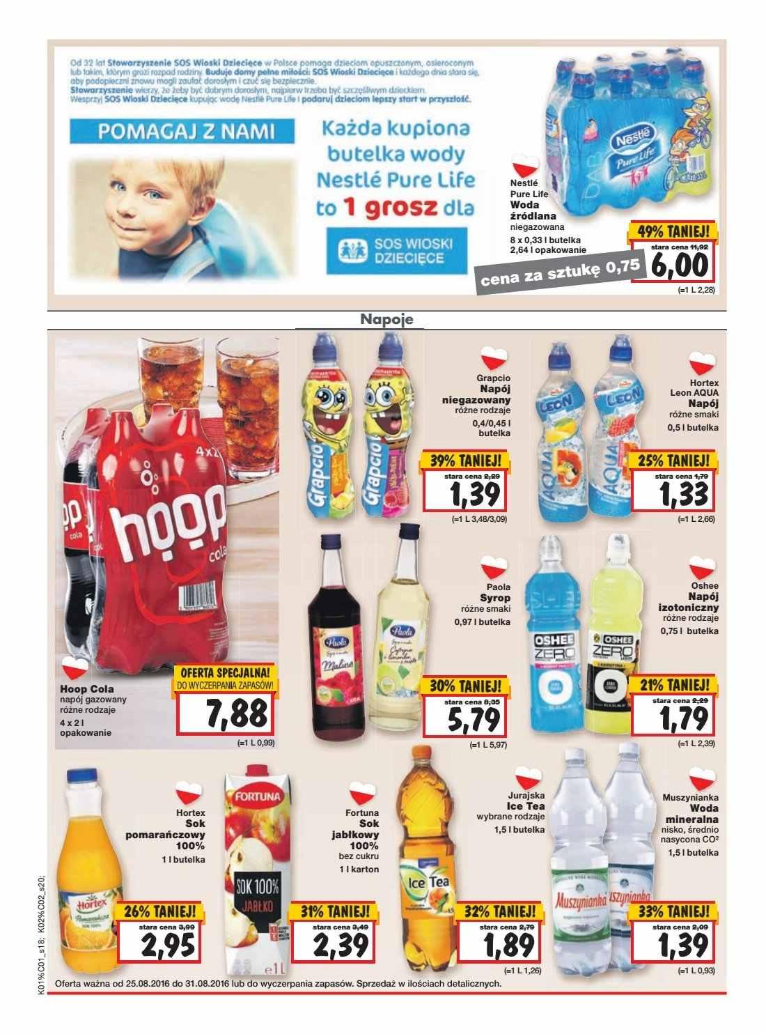 Gazetka promocyjna Kaufland do 31/08/2016 str.20