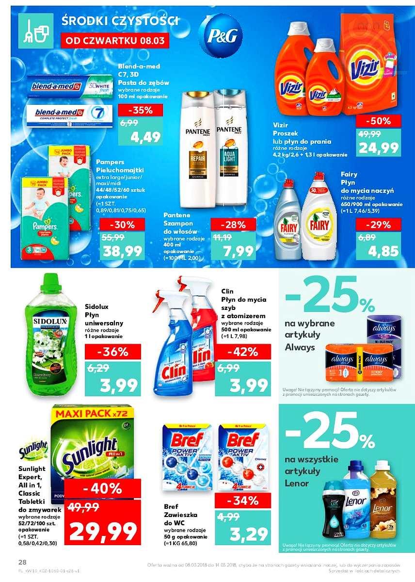 Gazetka promocyjna Kaufland do 14/03/2018 str.28