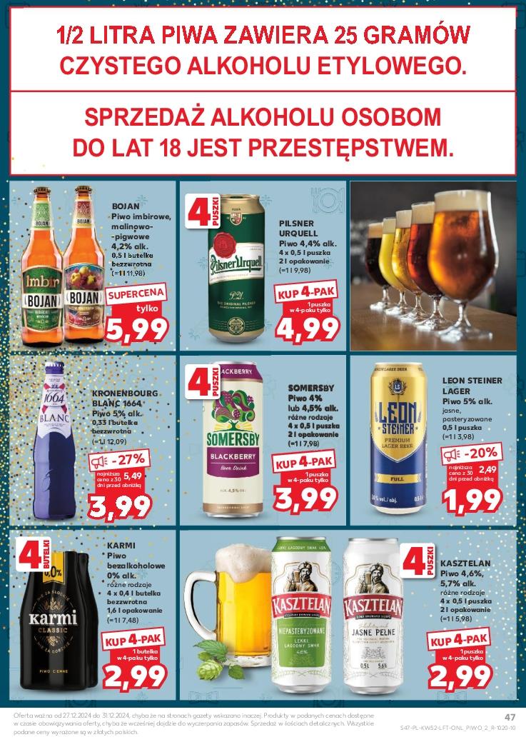 Gazetka promocyjna Kaufland do 31/12/2024 str.47