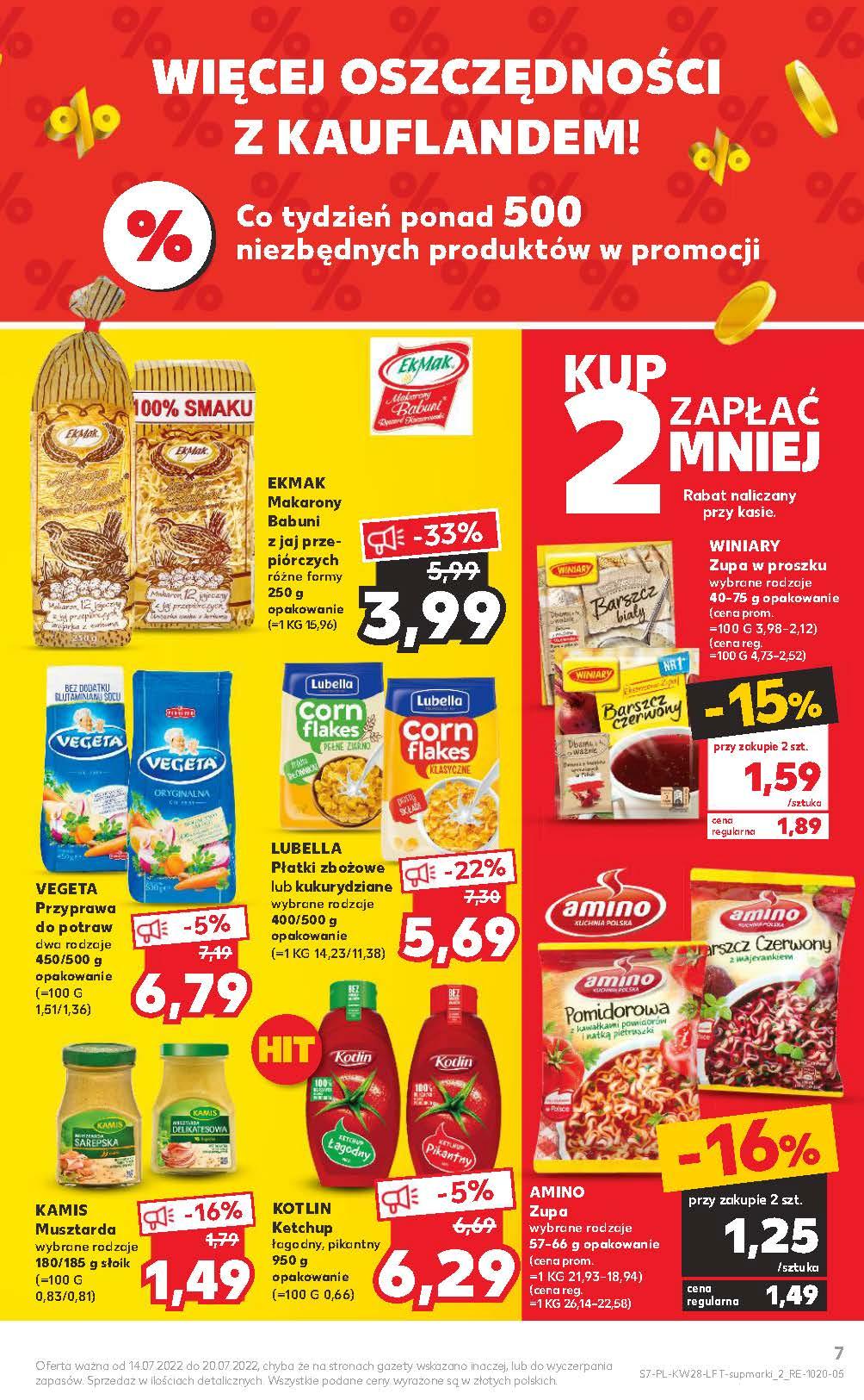 Gazetka promocyjna Kaufland do 20/07/2022 str.7