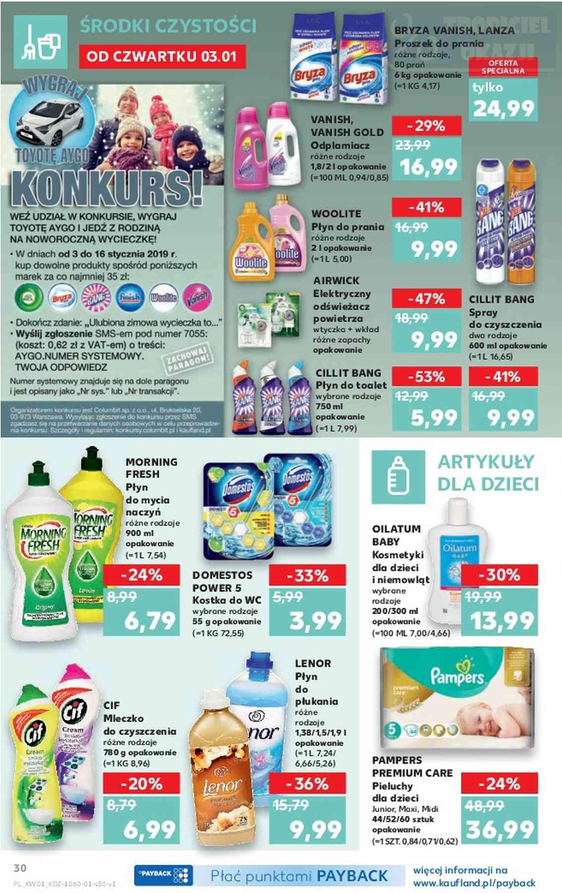 Gazetka promocyjna Kaufland do 09/01/2019 str.30