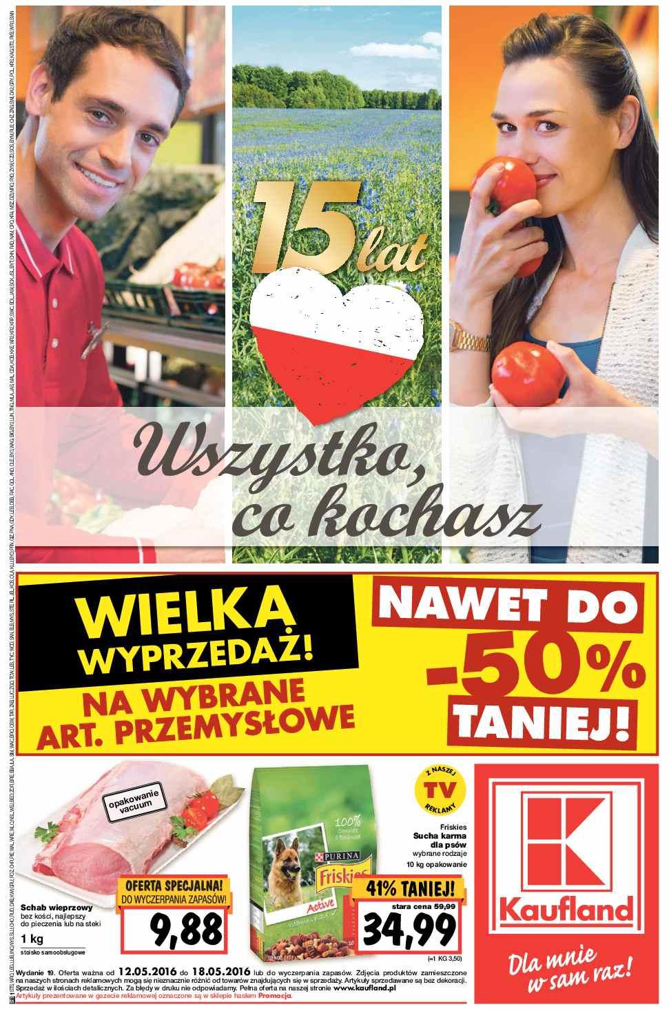 Gazetka promocyjna Kaufland do 18/05/2016 str.0
