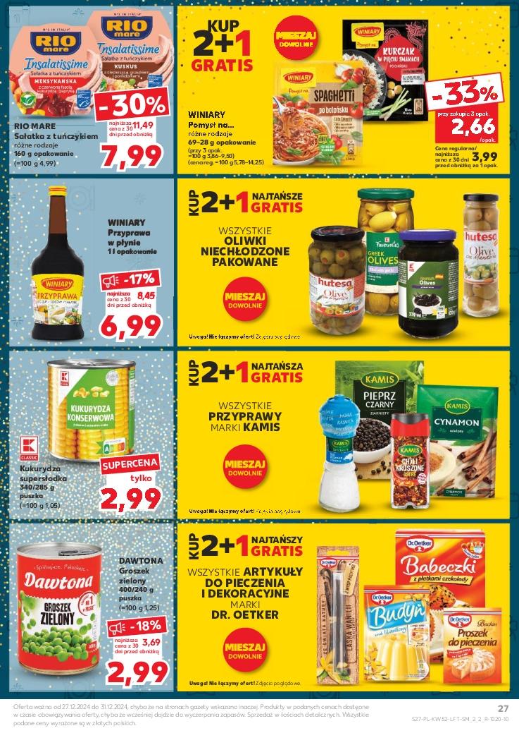 Gazetka promocyjna Kaufland do 31/12/2024 str.27