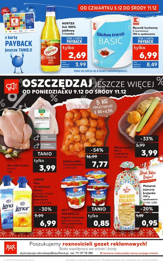 Gazetka promocyjna Kaufland do 11/12/2019 str.40