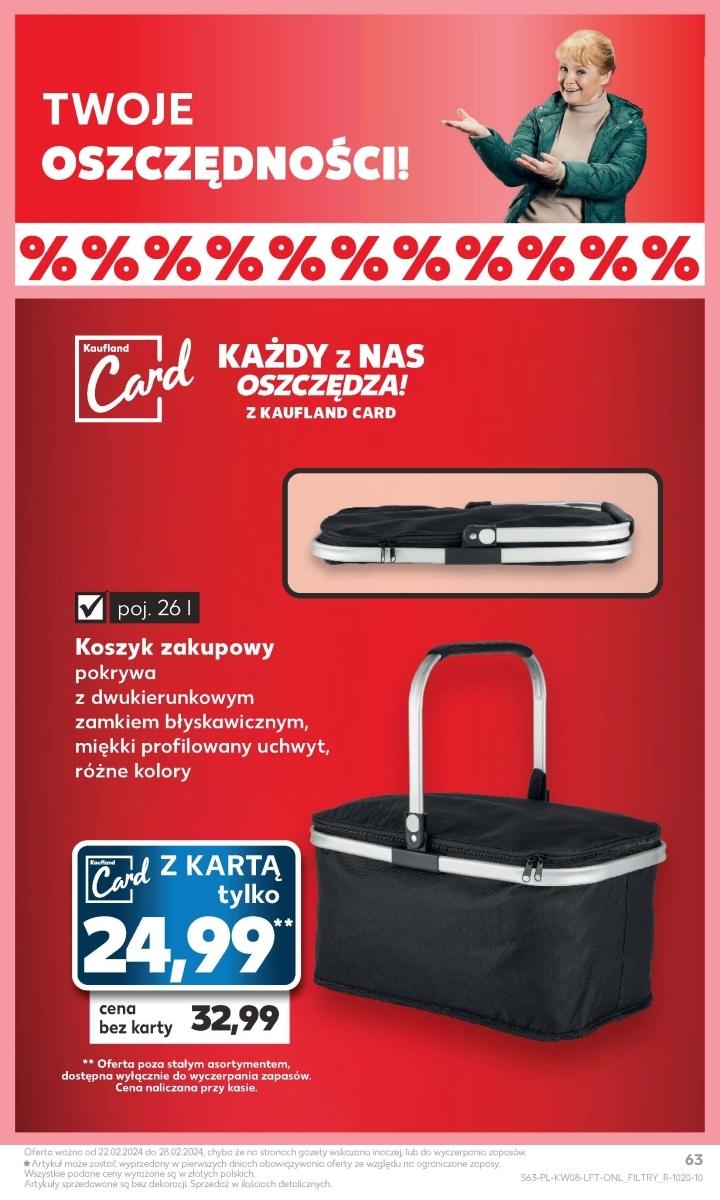 Gazetka promocyjna Kaufland do 28/02/2024 str.63