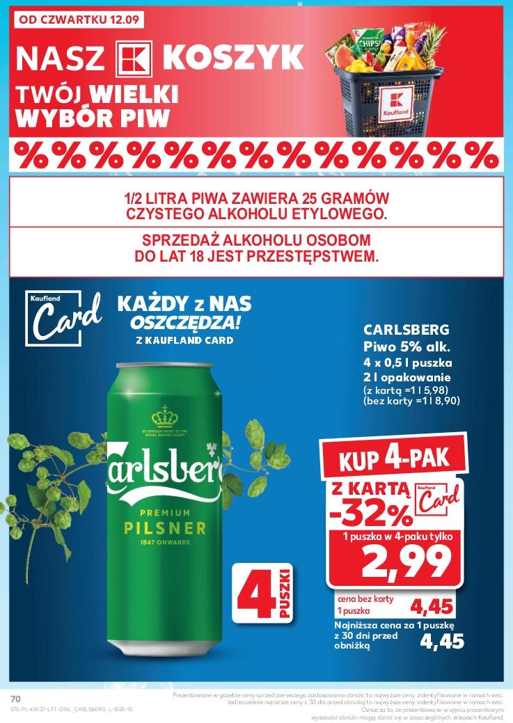 Gazetka promocyjna Kaufland do 18/09/2024 str.70