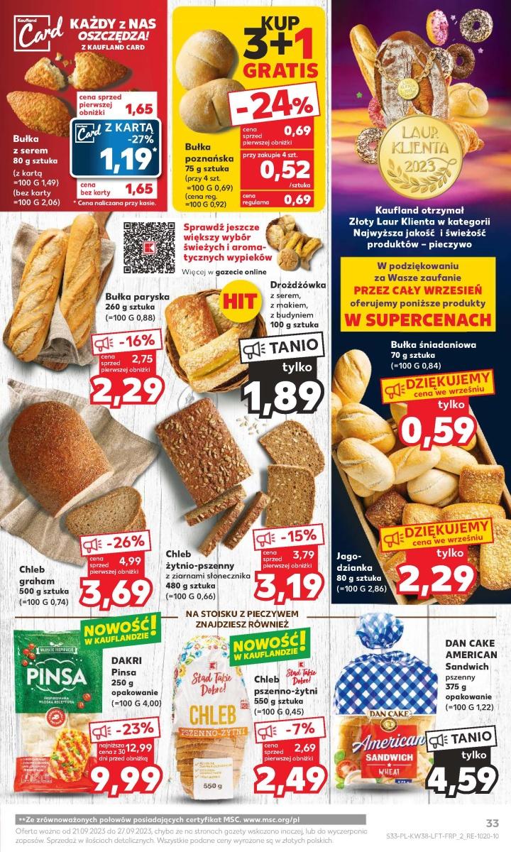 Gazetka promocyjna Kaufland do 27/09/2023 str.33