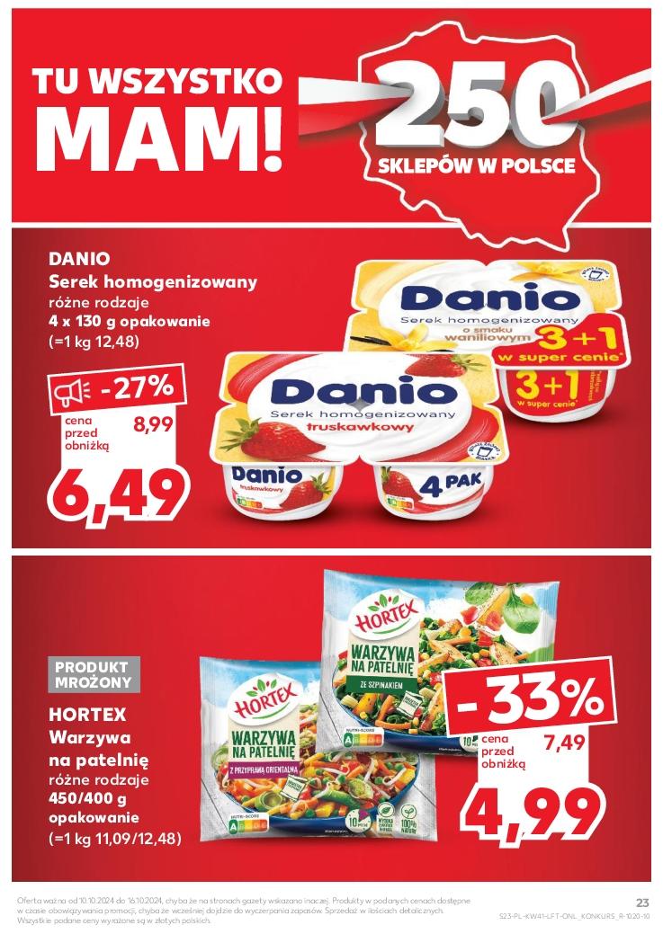 Gazetka promocyjna Kaufland do 16/10/2024 str.23