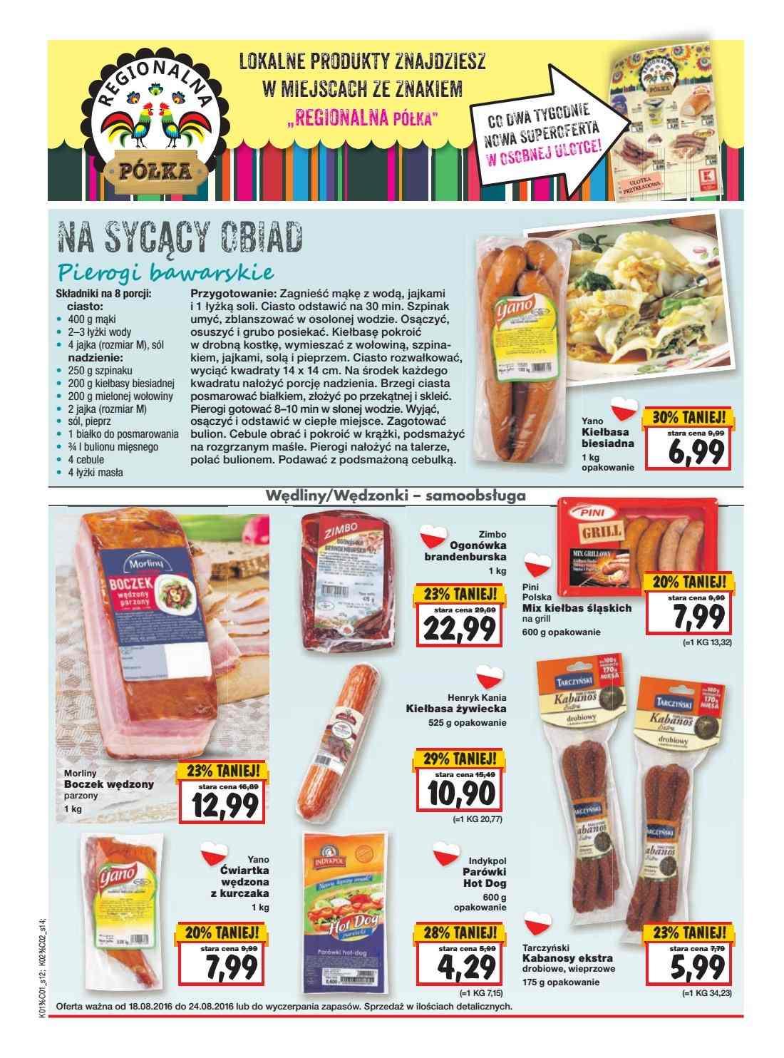 Gazetka promocyjna Kaufland do 24/08/2016 str.14