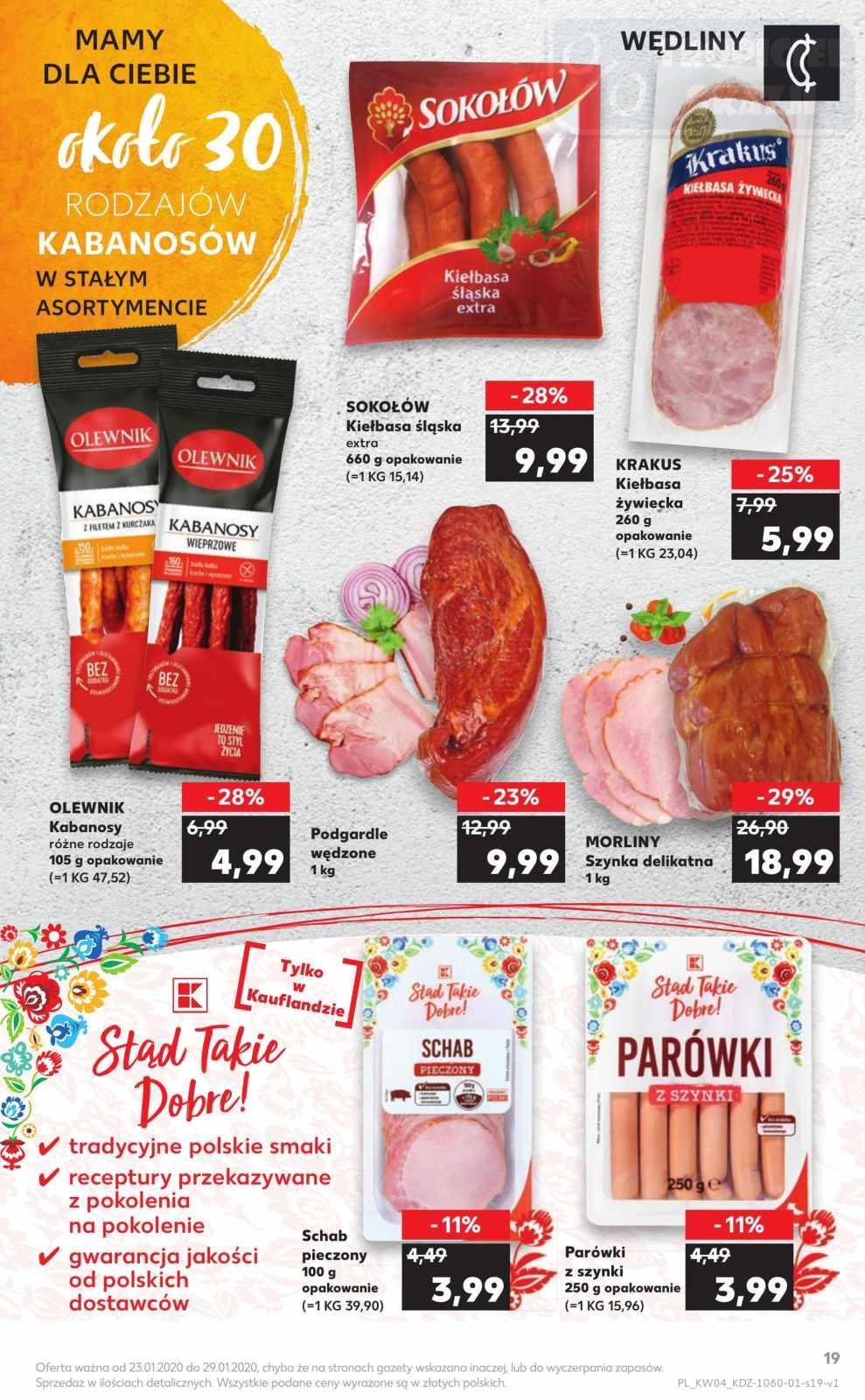 Gazetka promocyjna Kaufland do 29/01/2020 str.19